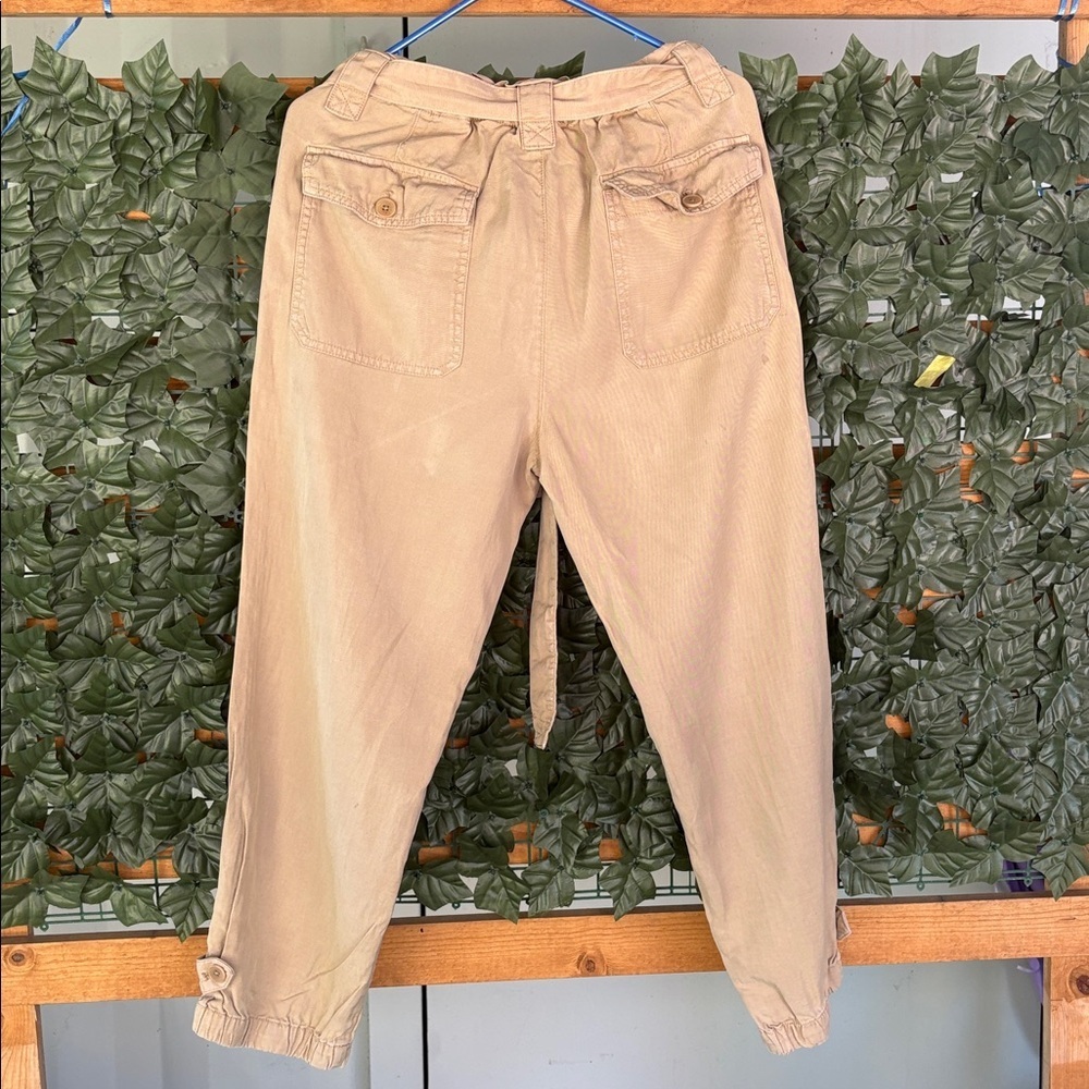 Banana Republic Light Tan Drawstring Chinos - Picture 5 of 8